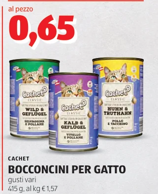BOCCONCINI PER GATTO