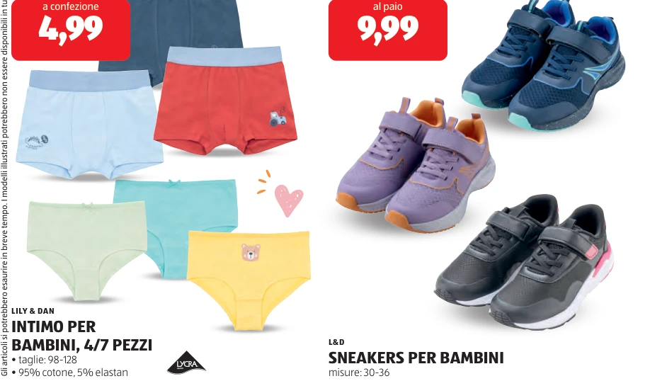 INTIMO PER BAMBINI, 4
