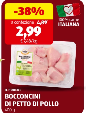 BOCCONCINI DI PETTO DI POLLO