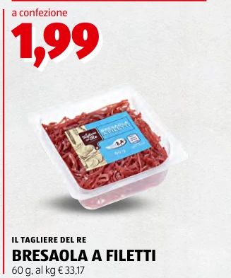 BRESAOLA A FILETTI