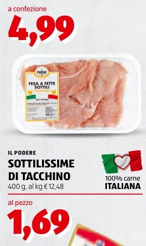 SOTTILISSIME DI TACCHINO