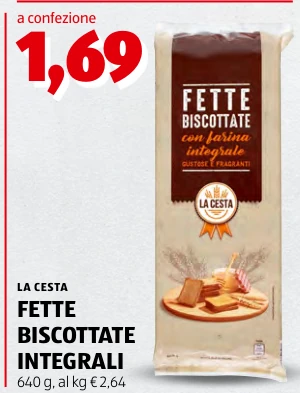 FETTE BISCOTTATE INTEGRALI