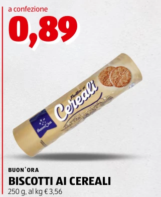 BISCOTTI AI CEREALI