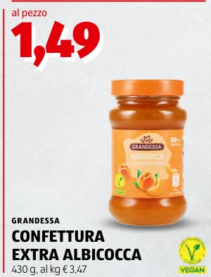 CONFETTURA EXTRA ALBICOCCA