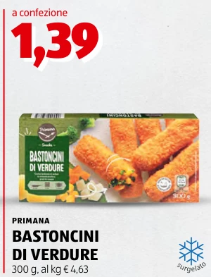 BASTONCINI DI VERDURE