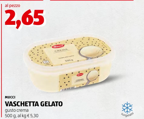 VASCHETTA GELATO