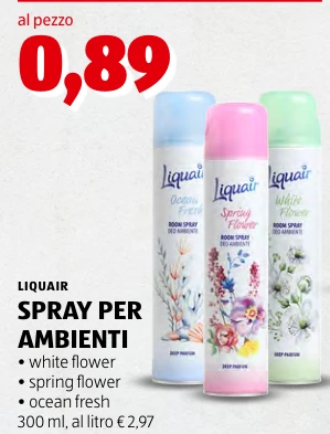 SPRAY PER AMBIENTI