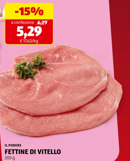 FETTINE DI VITELLO