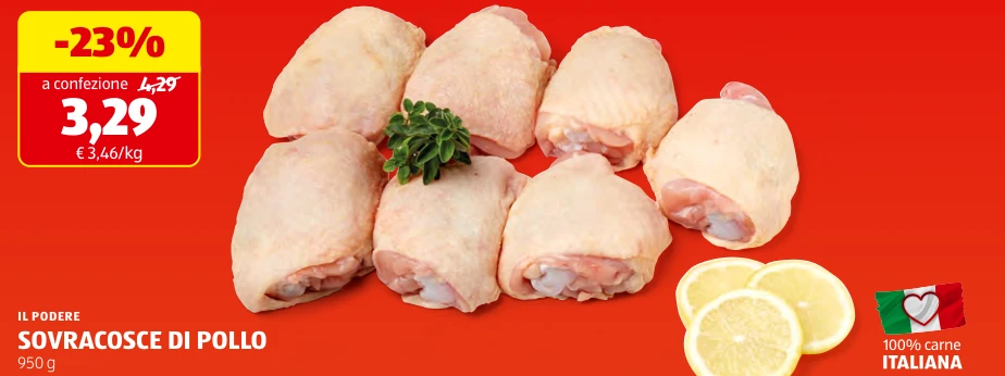 SOVRACOSCE DI POLLO