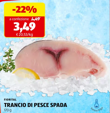TRANCIO DI PESCE SPADA