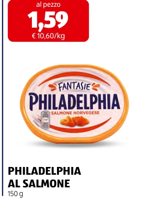 PHILADELPHIA AL SALMONE