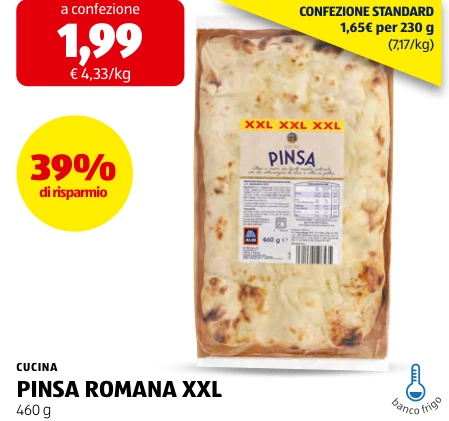PINSA ROMANA XXL