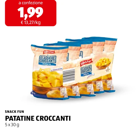 PATATINE CROCCANTI