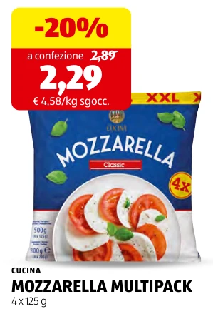 MOZZARELLA MULTIPACK