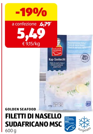 FILETTI DI NASELLO SUDAFRICANO MSC