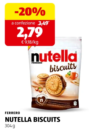 NUTELLA BISCUITS