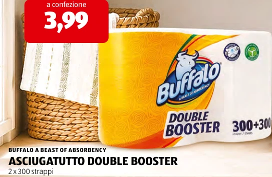 ASCIUGATUTTO DOUBLE BOOSTER