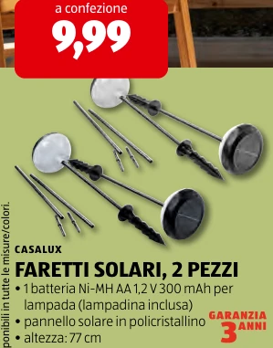 FARETTI SOLARI
