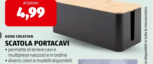 SCATOLA PORTACAVI