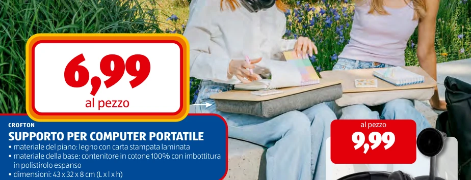 SUPPORTO PER COMPUTER PORTATILE