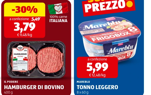 HAMBURGER DI BOVINO