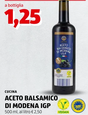 ACETO BALSAMICO DI MODENA IGP