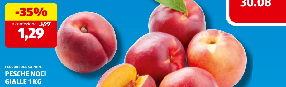 PESCHE NOCI GIALLE