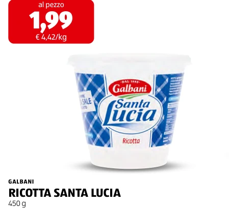 RICOTTA SANTA LUCIA