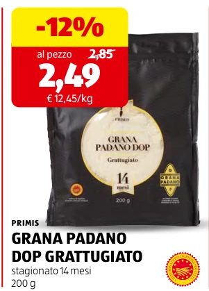GRANA PADANO DOP GRATTUGIATO