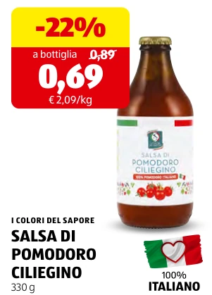SALSA DI POMODORO CILIEGINO