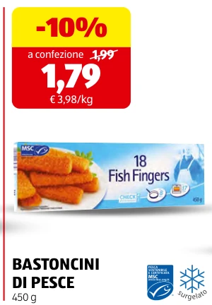 BASTONCINI DI PESCE