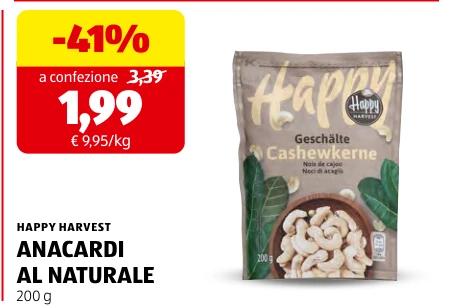 ANACARDI AL NATURALE