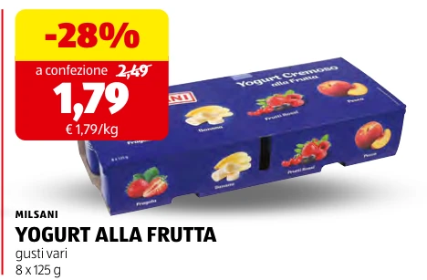 YOGURT ALLA FRUTTA