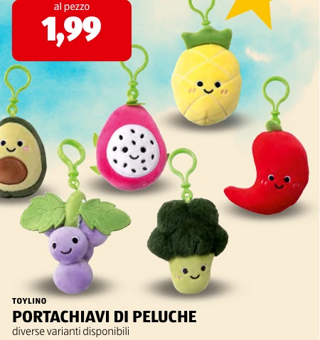 PORTACHIAVI DI PELUCHE