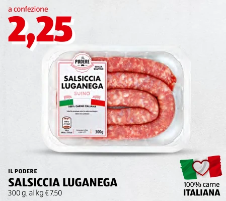 SALSICCIA LUGANEGA - Il Podere