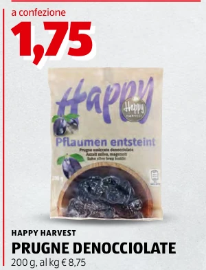 PRUGNE DENOCCIOLATE - Happy Harvest