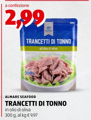 TRANCETTI DI TONNO - Almare Seafood