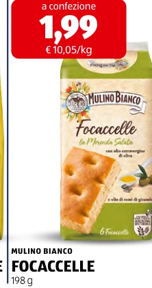 FOCACCELLE - Mulino Bianco