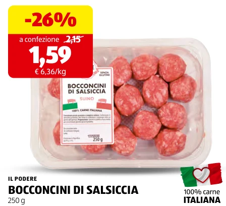 BOCCONCINI DI SALSICCIA - Il Podere