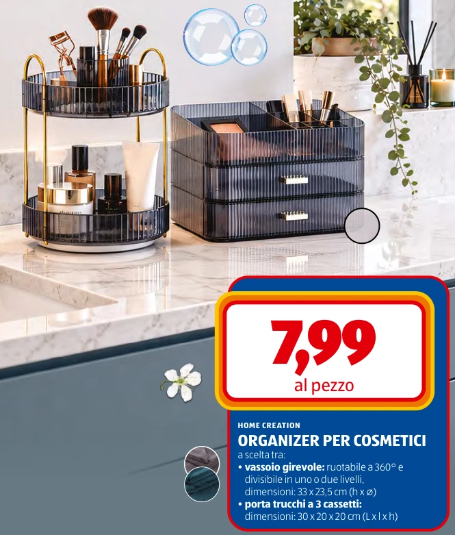 ORGANIZER PER COSMETICI - Home Creation