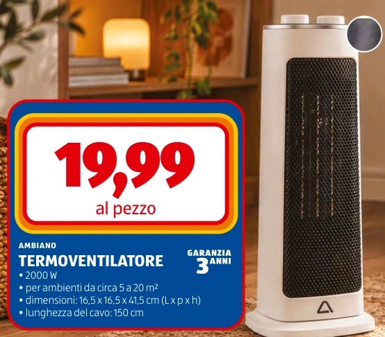 TERMOVENTILATORE - Ambiano