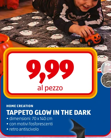 TAPPETO GLOW IN THE DARK - Home Creation