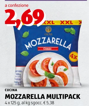 MOZZARELLA MULTIPACK - Cucina
