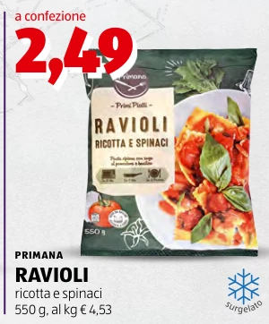 RAVIOLI - Primana