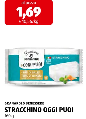 STRACCHINO OGGI PUOI - Granarolo Benessere