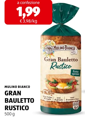 GRAN BAULETTO RUSTICO - Mulino Bianco