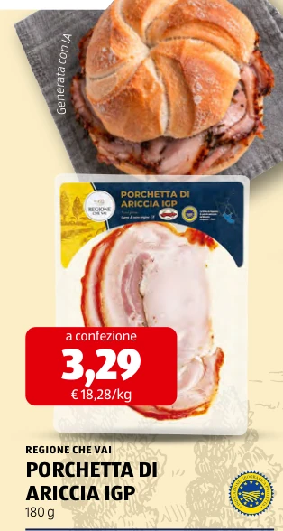 PORCHETTA DI ARICCIA IGP - Regione Che Vai