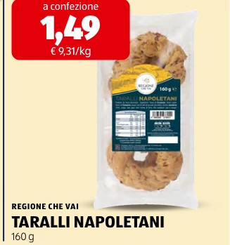 TARALLI NAPOLETANI - Regione Che Vai