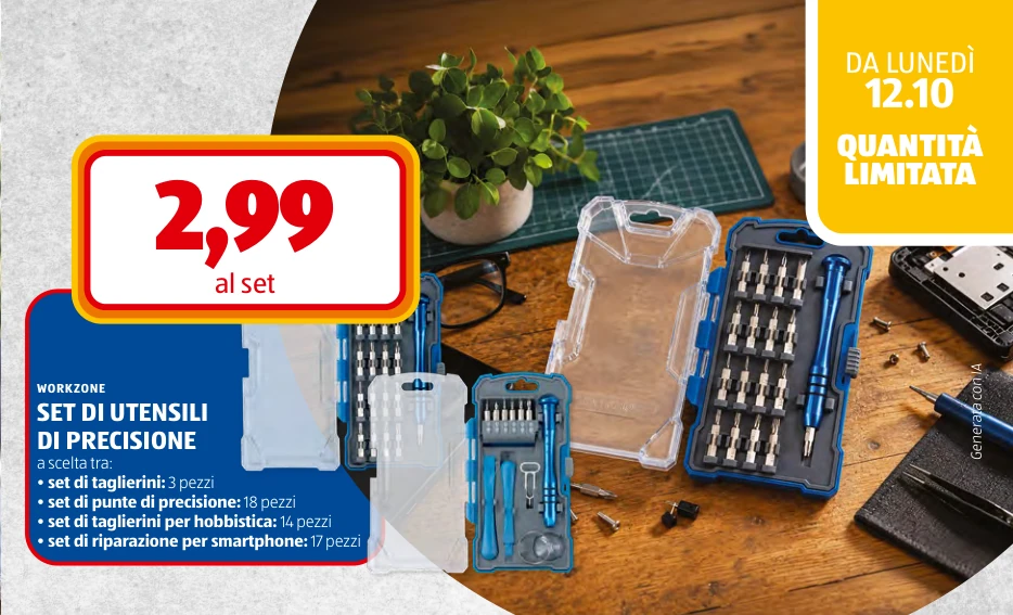 SET DI UTENSILI DI PRECISIONE - Workzone