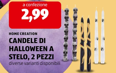 CANDELE DI HALLOWEEN A STELO - Home Creation